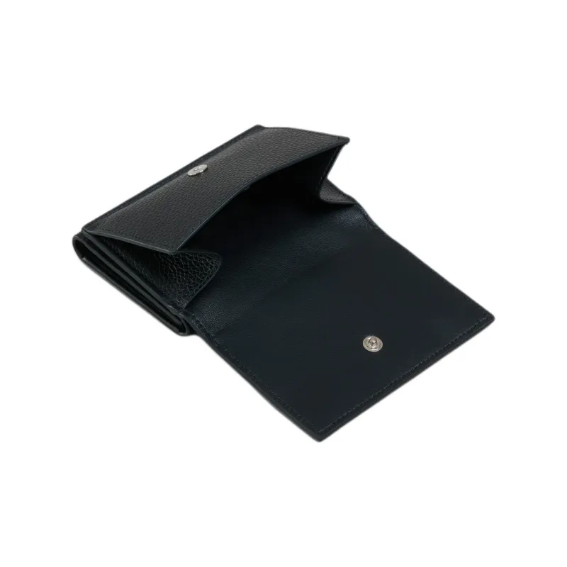 MARNI Leather With Polyester Wallet Men's Black-2