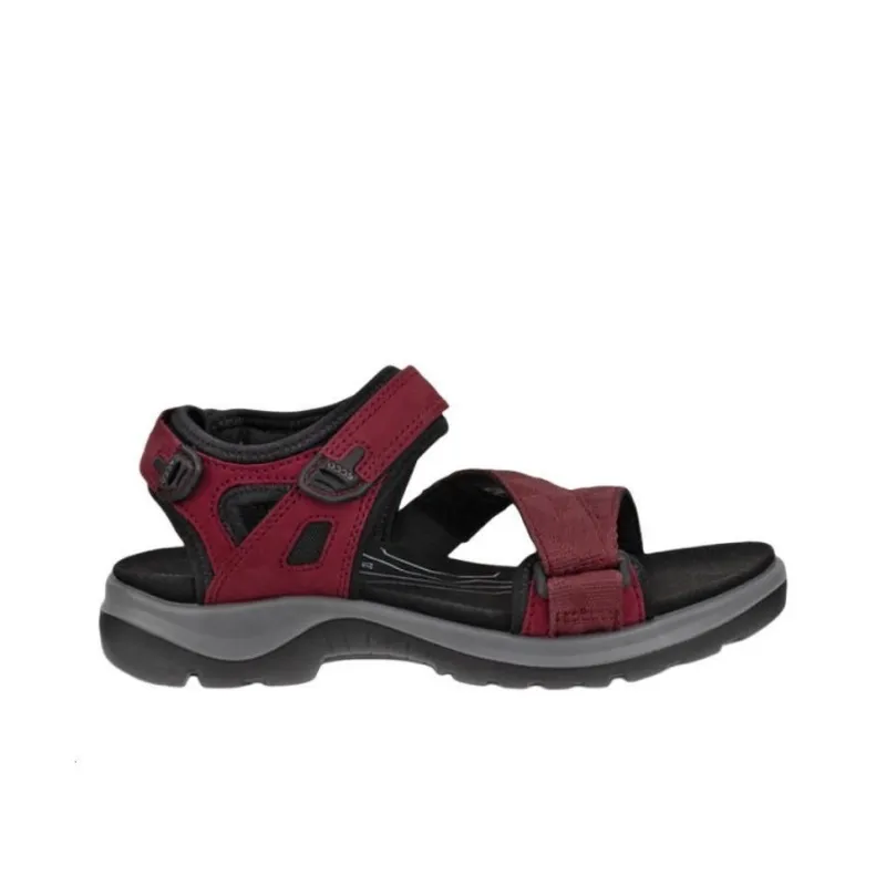 Ecco Beach Sandals Women's Red-1