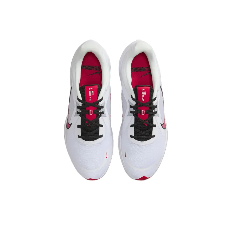Nike Quest 5 White Light Smoke Grey Black Fire Red-3