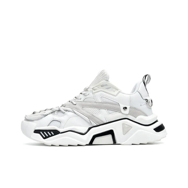 Pina Wear-Resistant Breathable Balance Low-Top Chunky Sneakers Unisex-3