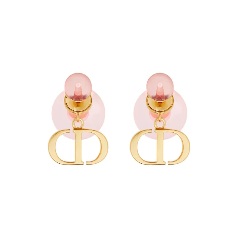 DIOR Metal Stud Earrings Women's-1