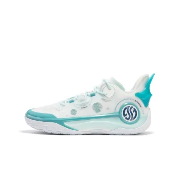 361° AG4 SE Earth Day Cushioning Anti Slip Wear Resistant Breathability Low Top Basketball Shoes Men's White Green