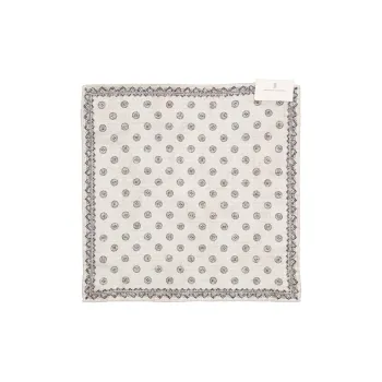 Brunello Cucinelli Geometric-Printed Finished Edge Pocket Square