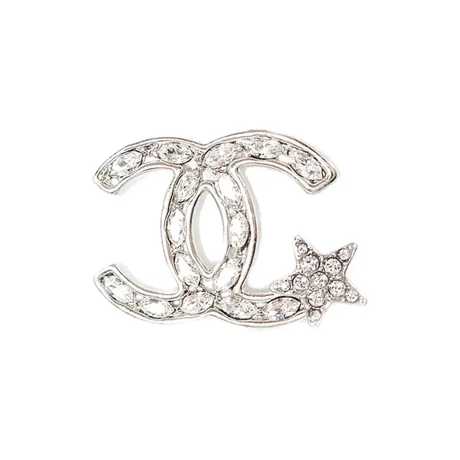 CHANEL Stud Earrings Women's-1