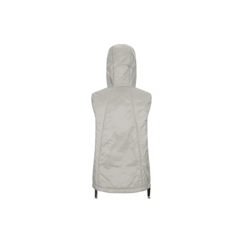 MaxMara Zip Up Drawstring Gilet-1