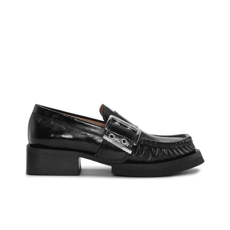 GANNI Buckle-fastening Loafers-1