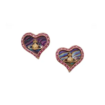 Vivienne Westwood Petra Stud Earrings Women's Rose Gold