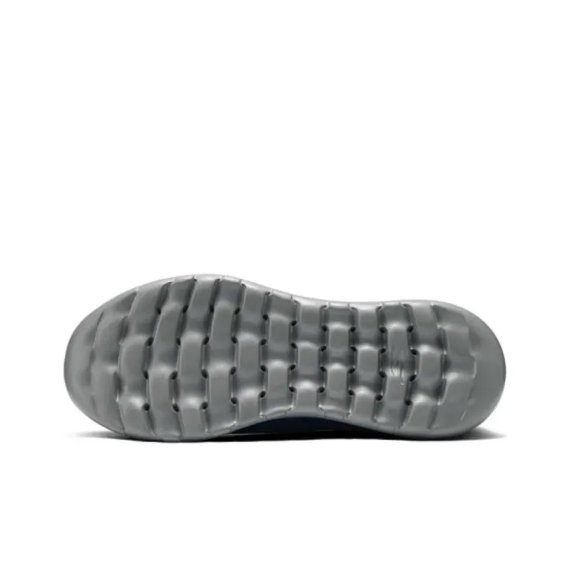 Skechers Cushioned Slip Resistant Low Top Casual Shoes Men's Navy-5