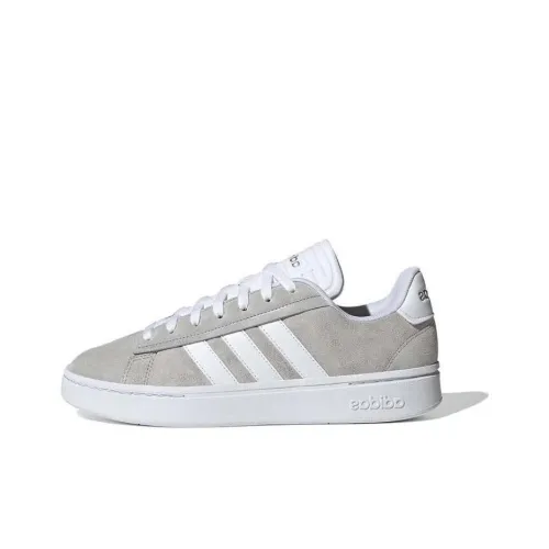 Adidas GRAND COURT ALPHA Skateboard Shoes Men Low-Top Gray