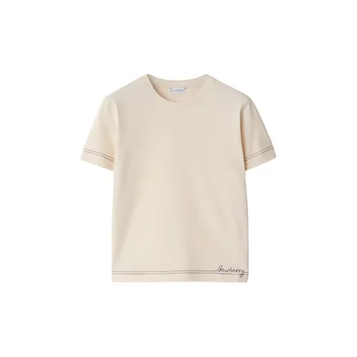 Burberry T-Shirts Women's Soap Color