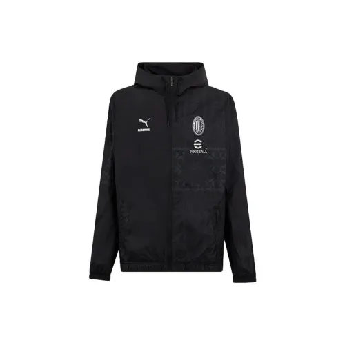 Pleasures X AC Milan Jackets Men Black