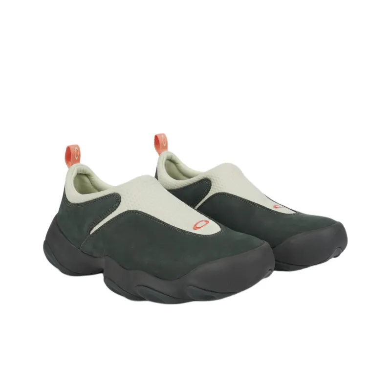 Brain Dead Oakley Factory Team Slip Resistant Low Top Outdoor Shoes Unisex Beige Green-1