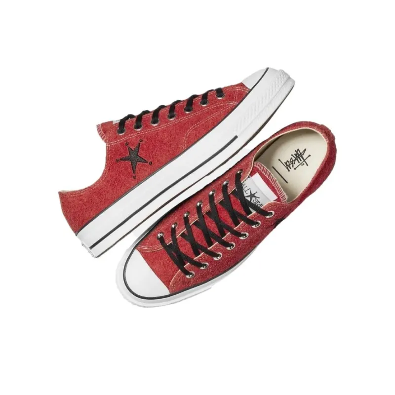Stussy Durable Breathable Low-Top Canvas Shoes Unisex-2