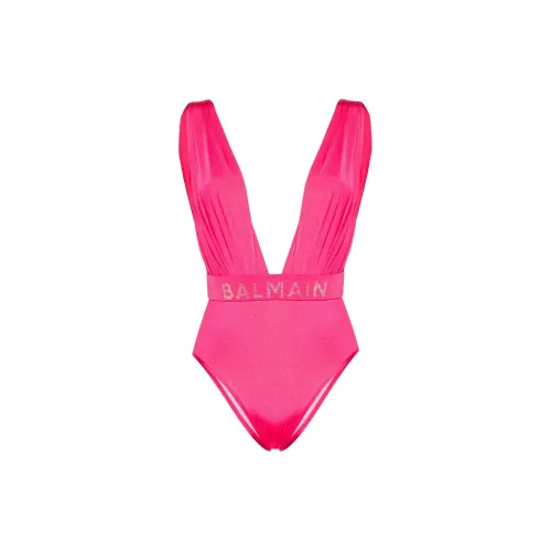 BALMAIN One-Piece Swimsuits Women's Fuchsia