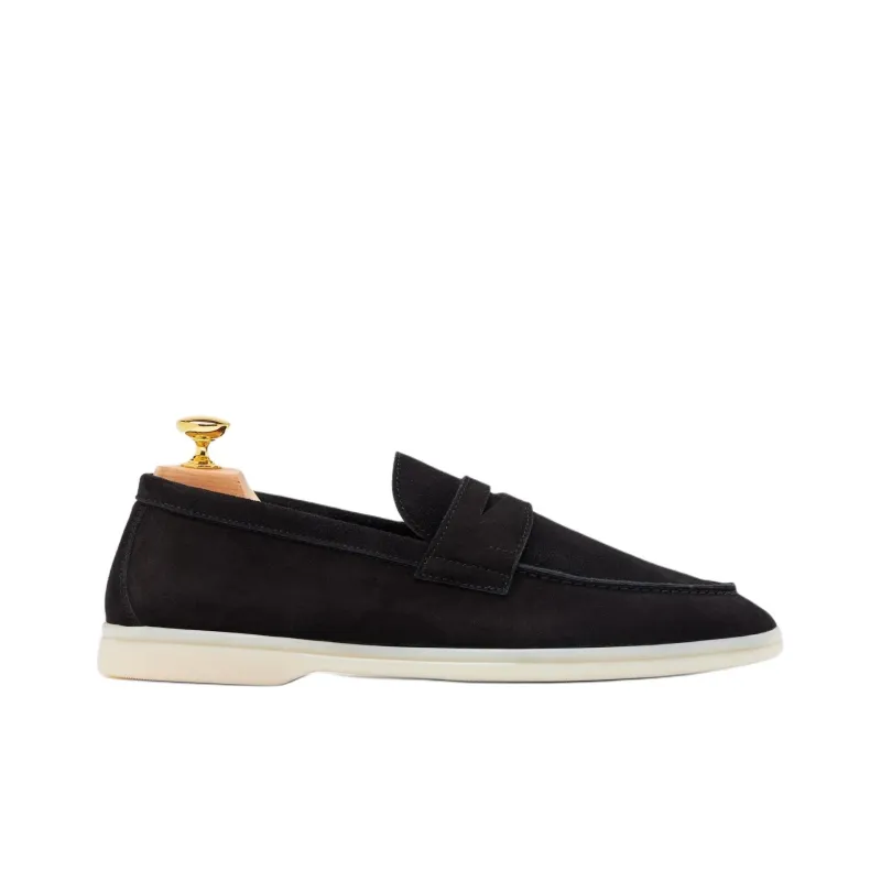 SCAROSSO Luciano Almond Toe Loafers-1