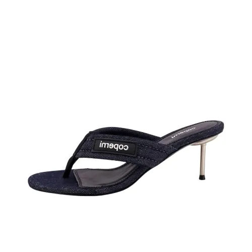 COPERNI Women's Branded Thong Sandal 'Denim'