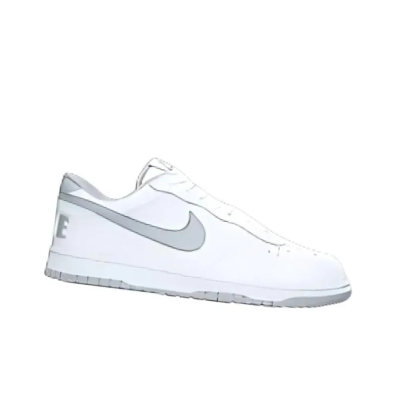 Nike SB Zoom Stefan Janoski Abrasion Resistant Breathable Low Top Skateboard Shoes Men's White-1