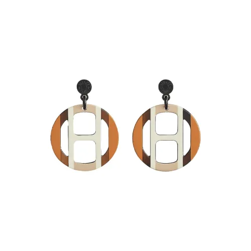 HERMES Stud Earrings Women's