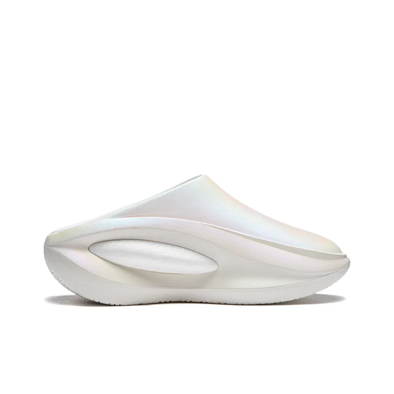 LiNing Wrap toe Slippers Unisex Ecru-1