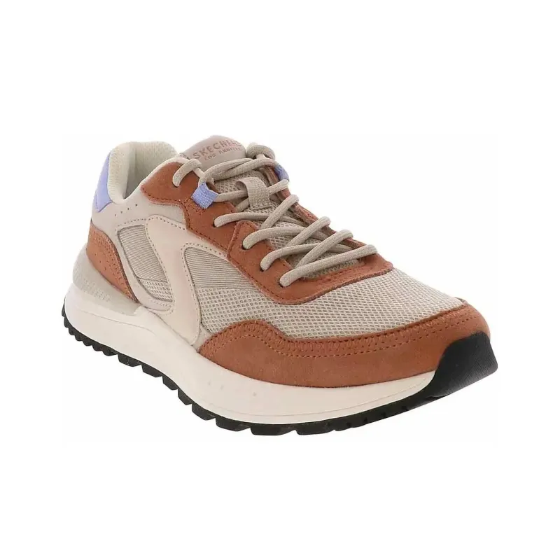 Skechers Cushioning Wear Resistant Low Top Running Shoes Women's Brown-2