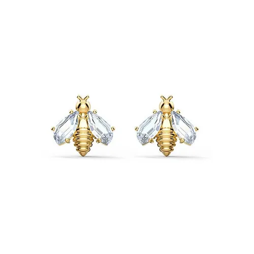 Swarovski Eternal Flower Stud Earrings Women's Gold