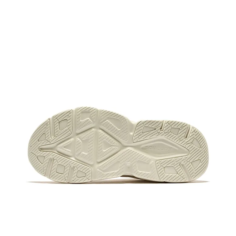 Saucony Durable Breathable Low Top Casual Running Shoes Unisex Beige-4
