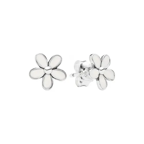 Pandora Stud Earrings Women's Silver