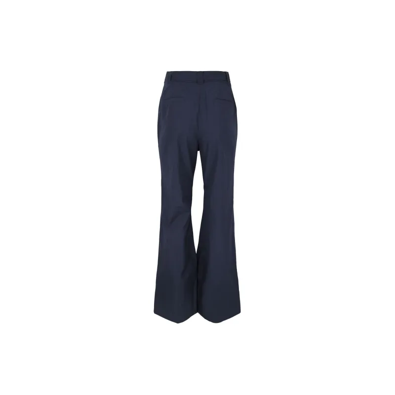 Ulla Johnson Daya Flared Cotton Trousers-1