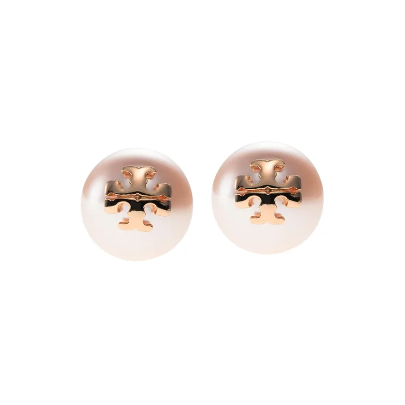 TORY BURCH Kira Logo Plaque Earrings-0
