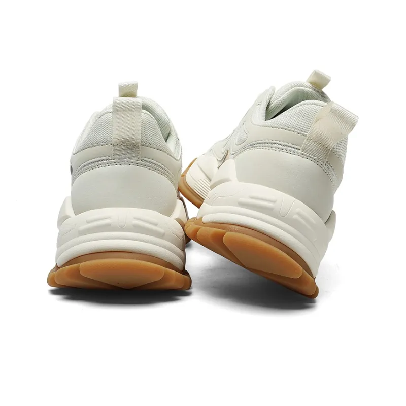 JEEP SPIRIT Chunky Sneakers Men Low Top Light Sandy-3