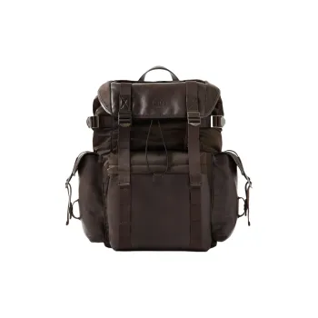 TOD'S Nylon Backpack Men's Brown