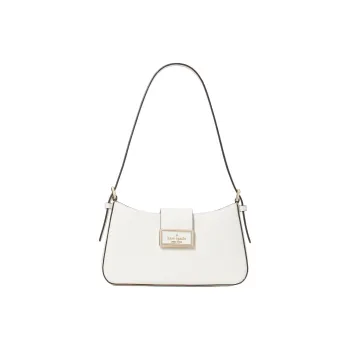 Kate Spade Saffiano Leather Handbag, Shoulder Bag Women's White