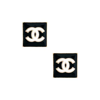 CHANEL Stud Earrings Women's