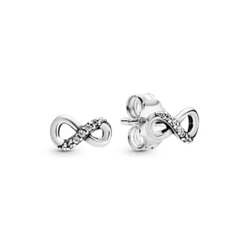 Pandora 925 Sterling Silver Stud Earrings Women's