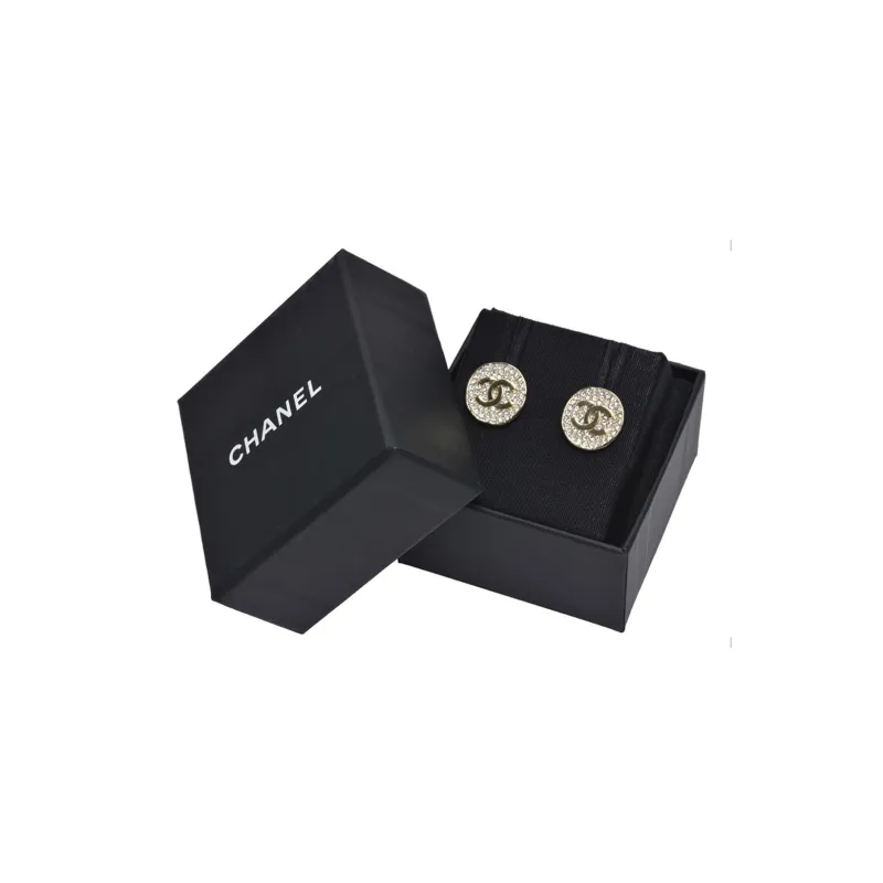 CHANEL 21K Winter Stud Earrings Women's-3