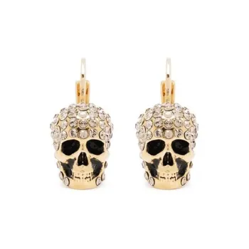 Alexander McQueen Skull Drop Earrings