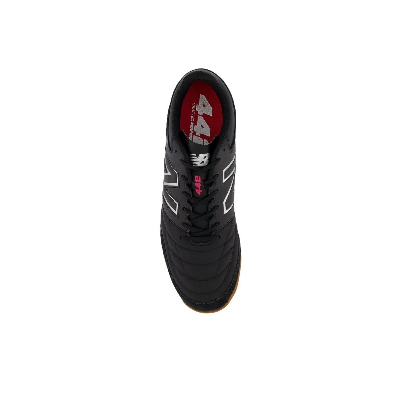 New Balance 442 V2 Team Indoor Black White-3