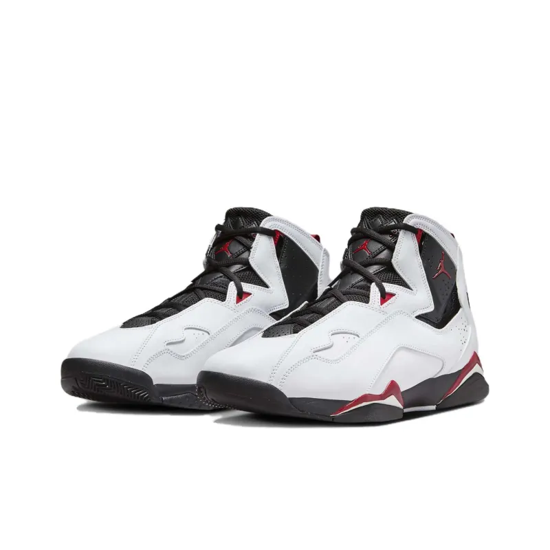 Jordan True Flight White Varsity Red-2