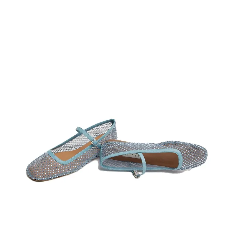 MIISTA Casual Single Shoes Women's Blue-3