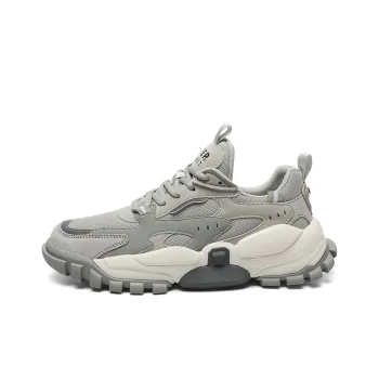 JEEP SPIRIT Casual Shoes Men Low-Top Moon Dust Gray