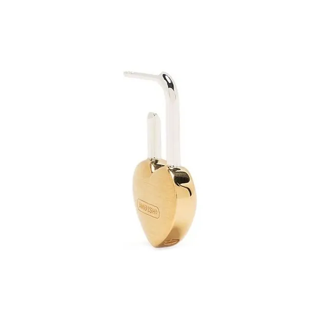 AMBUSH Small Heart Padlock Earring-3