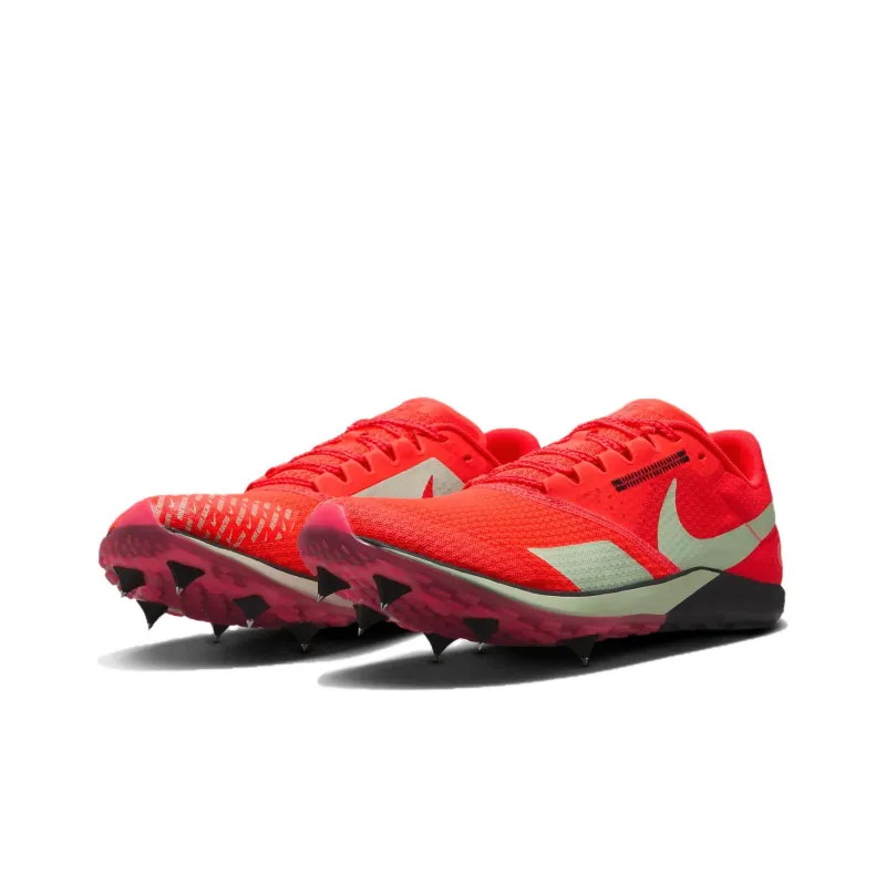 Nike Cushioning, Wear Resistant Low Top Running Shoes Unisex Red Cyan-2