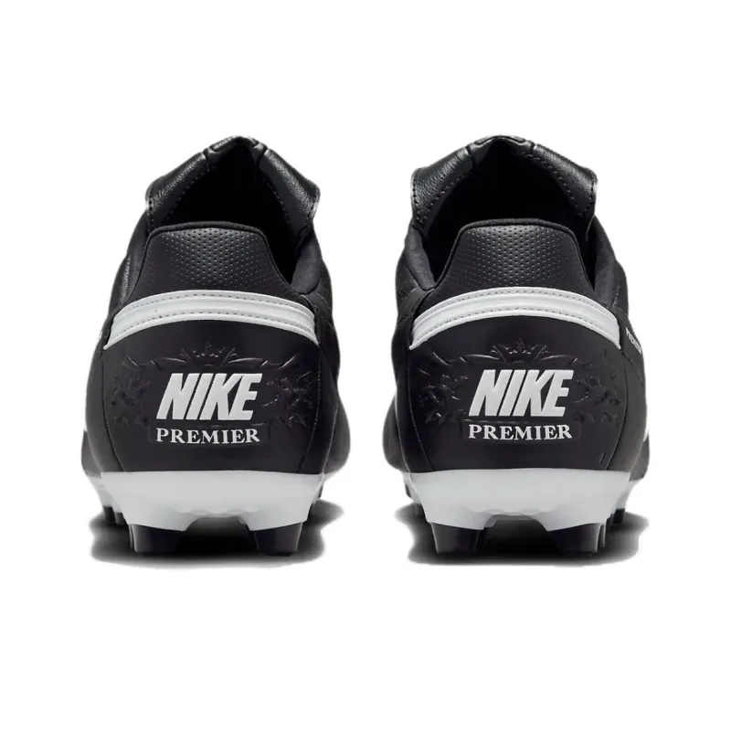 Nike Premier 3 Fg Black White-4