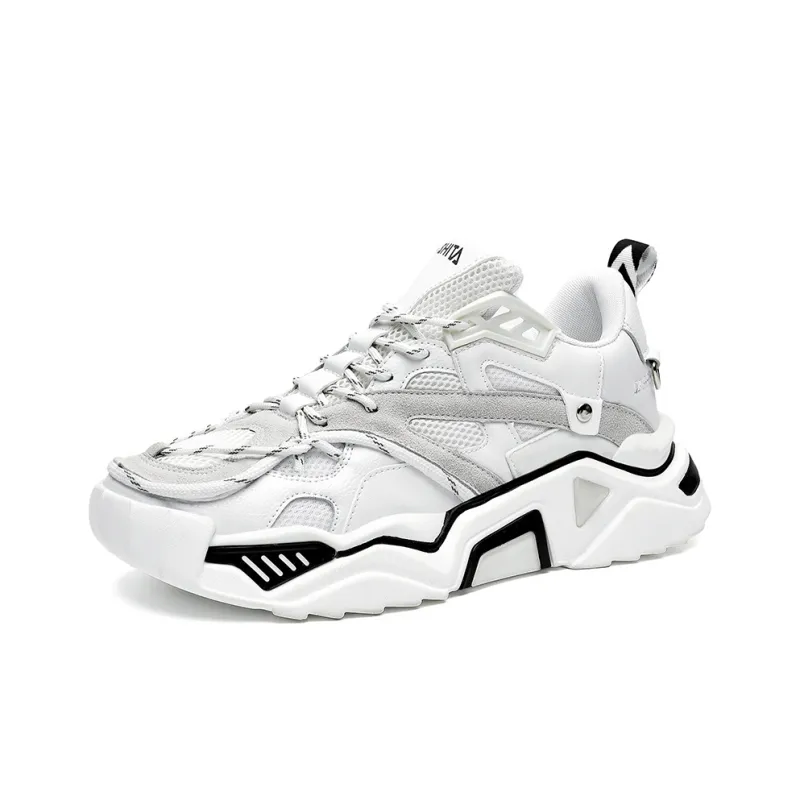 Pina Wear-Resistant Breathable Balance Low-Top Chunky Sneakers Unisex-4