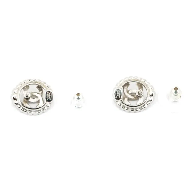 CHANEL Gold Ring Cc Logo Earrings-2