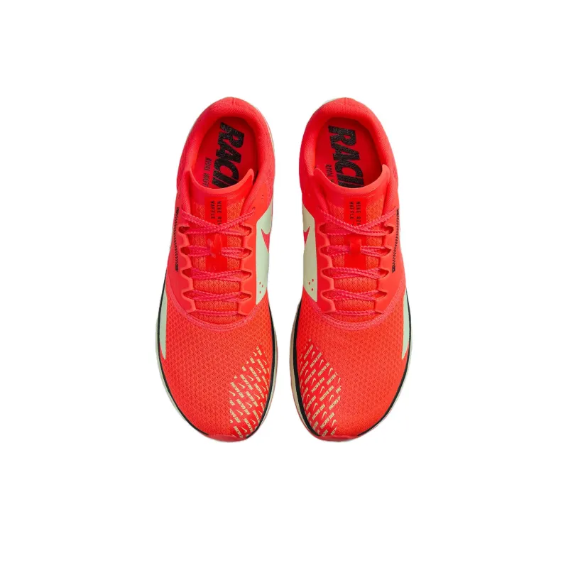 Nike Zoom Rival Waffle 6 Cushioning Wear Resistant Low Top Running Shoes Unisex Red Green-3