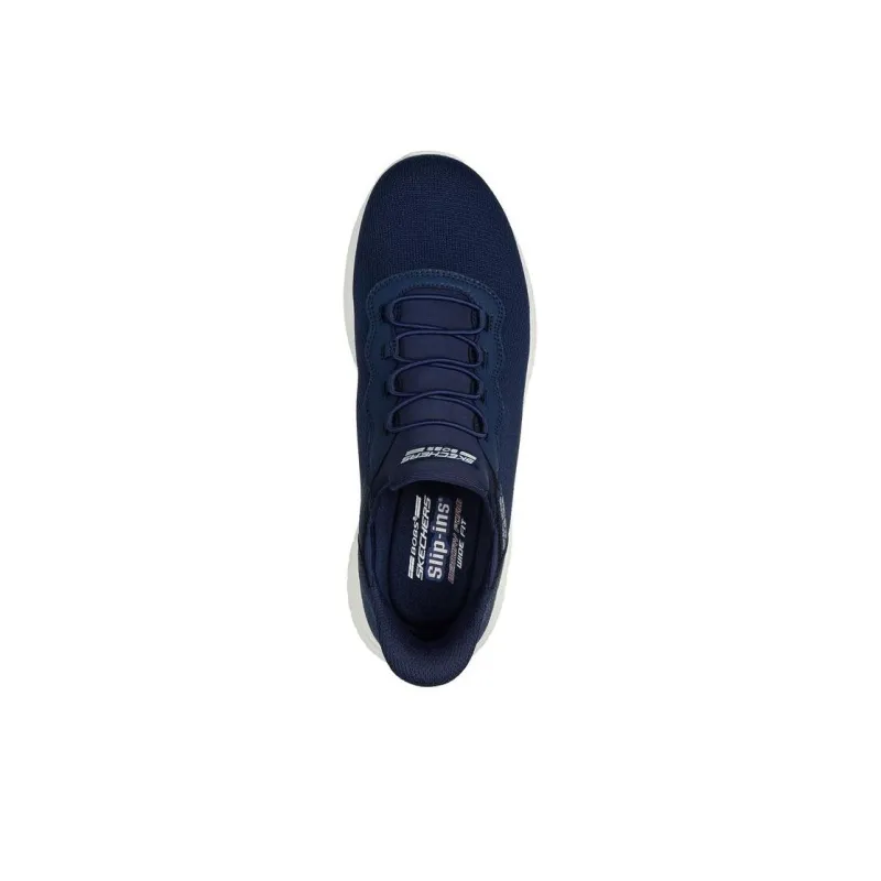 Skechers Slip Ins Slip Ins Technology Cushioning Wear Resistant Low Top Casual Shoes Men's Black-2