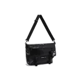 O'Neill PVC Messenger Bag Shoulder Bag Crossbody Bag Regular Unisex Black