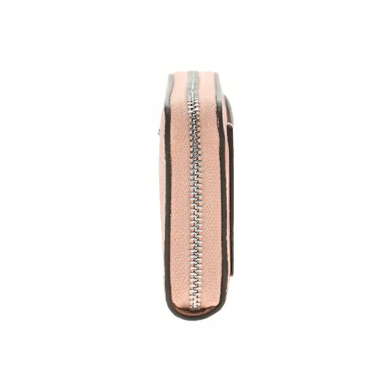 MICHAEL KORS Coated Canvas Wallet Trumpets Women's Light Pink-2