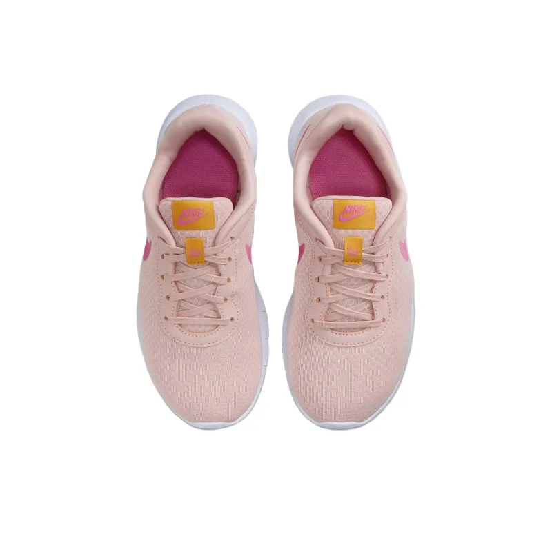 Nike Tanjun EasyOn Slip Resistant Low Top Kids' Running Shoes Pink Teenagers-3